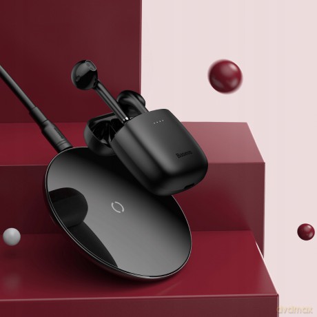 Baseus True W04 Pro Słuchawki bezprzewodowe bluetooth 5.0 z etui ładującym indukcyjnym wodoodporne