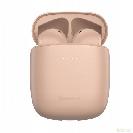 Baseus True W04 Pro Słuchawki bezprzewodowe bluetooth 5.0 z etui ładującym indukcyjnym wodoodporne