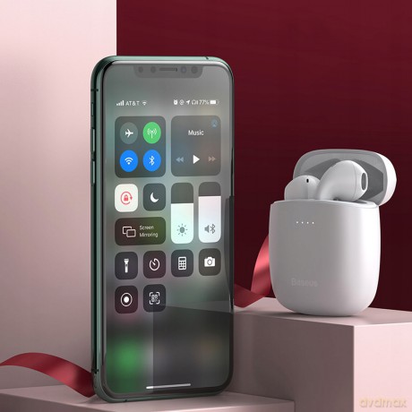Baseus True W04 Słuchawki bezprzewodowe bluetooth 5.0 z etui ładującym wodoodporne