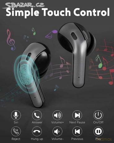 Baseus True W04 Słuchawki bezprzewodowe bluetooth 5.0 z etui ładującym wodoodporne