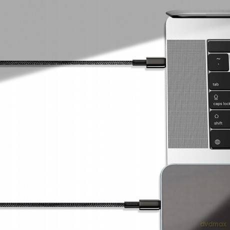 Baseus Tungsten Gold Kabel Type-C - Type-C 100W 5A Huawei Super Charge Quick Charge 4.0 Power Delivery do Macbook Samsung Xiaomi Huawei 2m