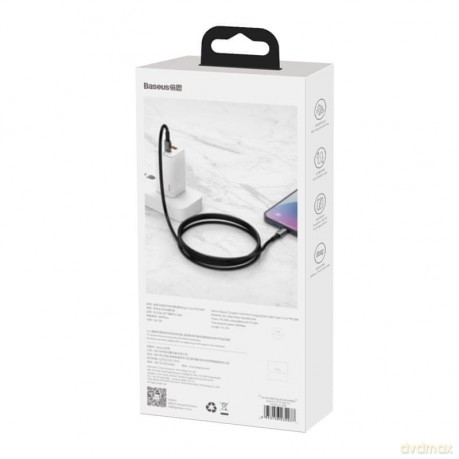 Baseus Tungsten Gold Kabel Type-C - Type-C 100W 5A Huawei Super Charge Quick Charge 4.0 Power Delivery do Macbook Samsung Xiaomi Huawei 2m