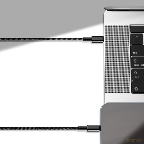 Baseus Tungsten Gold Kabel Type-C USB-C 100W 5A Huawei Super Charge Quick Charge 4.0 Power Delivery do Macbook Samsung Xiaomi Huawei 1m