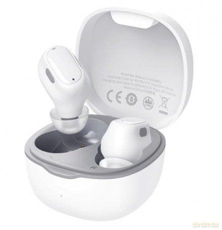 Baseus WM01 Słuchawki bezprzewodowe z etui ładującym Bluetooth 5.0