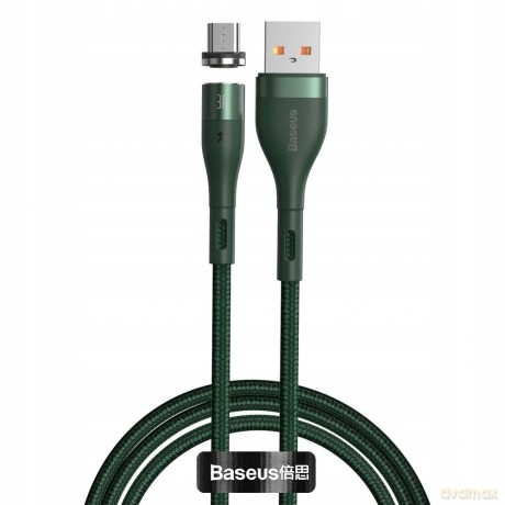 Baseus Zinc Safe Fast Kabel magnetyczny USB Micro USB 2.1A 1m
