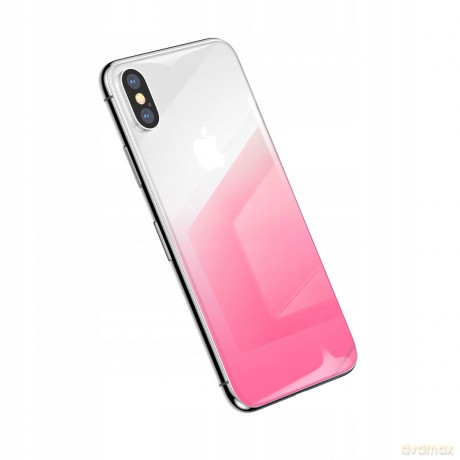 Full-glass Coloring Szkło hartowane ochronne na tył telefonu 9H + dwie folie na obiektyw do Iphone X EOL