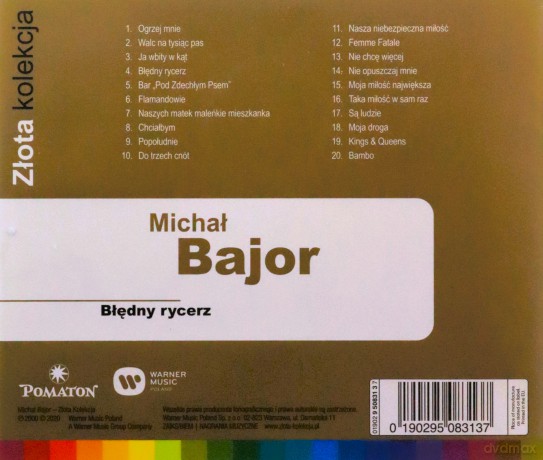 Michal Bajor: Złota Kolekcja (Limited) [CD]