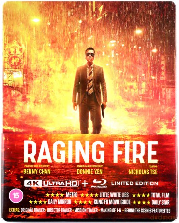 Raging Fire (Wściekły glina) (steelbook) [Blu-Ray 4K]+[Blu-Ray]