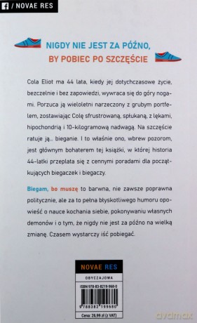 Biegam, bo muszę - Pepsi Eliot [KSIĄŻKA]
