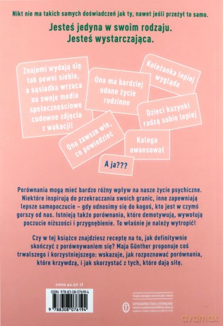 Jesteś wystarczająca. Jak przestać się porównywać i być sobą - Maja Günther [KSIĄŻKA]