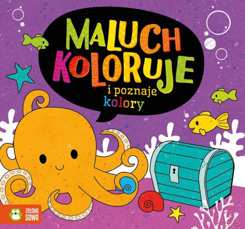 Maluch koloruje i poznaje kolory [KSIĄŻKA]