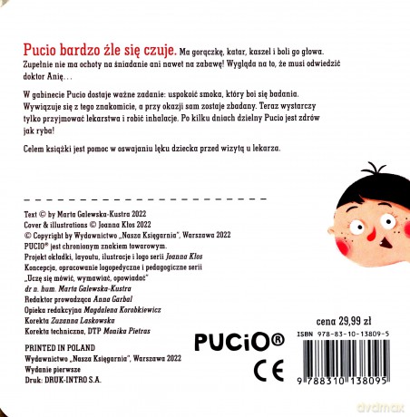 Pucio u lekarza - Marta Galewska-Kustra [KSIĄŻKA]