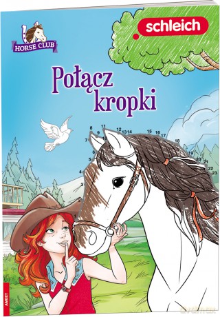 Schleich Horse Club Połącz kropki SPCS-8401 [KSIĄŻKA]