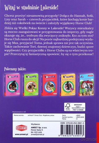 Schleich Horse Club Wyjątkowy pokaz LBWS-8409 [KSIĄŻKA]