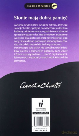 Słonie Mają dobrą pamięć - Agatha Christie [KSIĄŻKA]