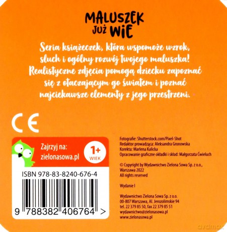 W domu. Maluszek już wie [KSIĄŻKA]