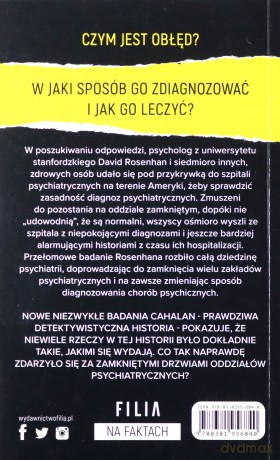 Zrozumieć szaleństwo. Najgłośniejszy eksperyment w historii psychiatrii (pocket) - Susannah Cahalan [KSIĄŻKA]