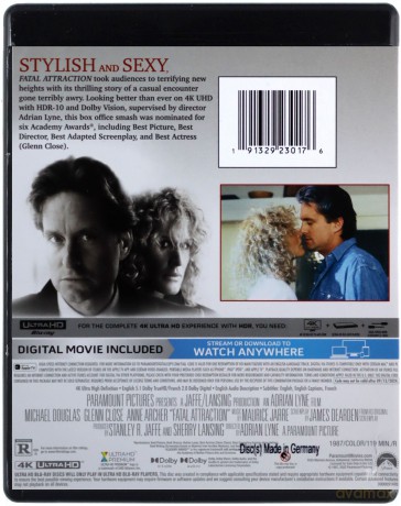 Fatal Attraction (Fatalne zauroczenie) [Blu-Ray 4K]+[Blu-Ray]