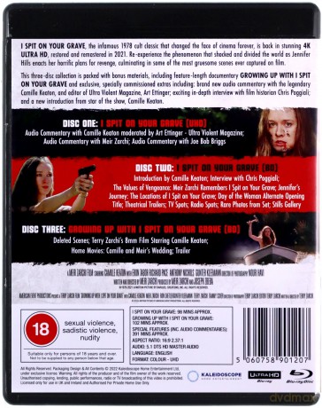 I Spit on Your Grave (Pluje na twój grób) [Blu-Ray 4K]+[2xBlu-Ray]