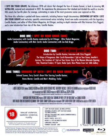 I Spit on Your Grave (Pluje na twój grób) [Blu-Ray 4K]+[2xBlu-Ray]