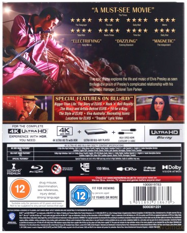Elvis [Blu-Ray 4K]+[Blu-Ray]