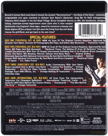 Army of Darkness (Armia ciemności) [Blu-Ray 4K]+[Blu-Ray]