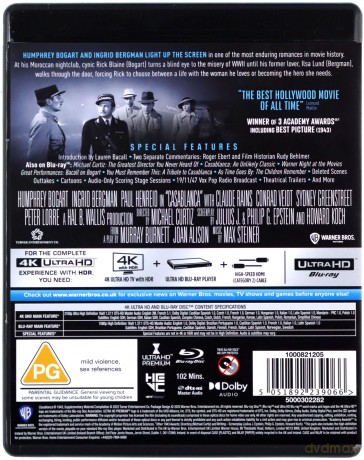 Casablanca [Blu-Ray 4K]+[Blu-Ray]