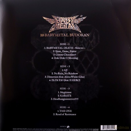 Babymetal: 10 Babymetal Budokan [2xWinyl]