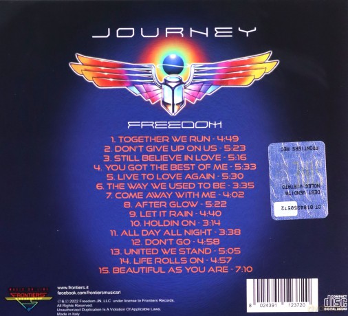 Journey: Freedom (digipack) [CD]