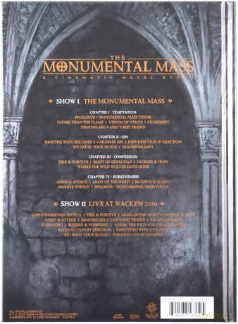 Powerwolf: The Monumental Mass A Cinematic Metal Event [Blu-Ray]+[DVD]