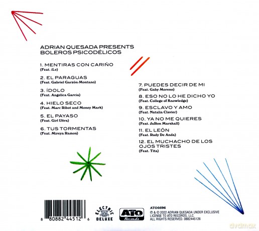 Adrian Quesada: Boleros Psicodelicos [CD]