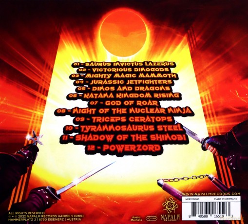 Victorius: Dinosaur Warfare Pt 2 The Great Ninja War [CD]