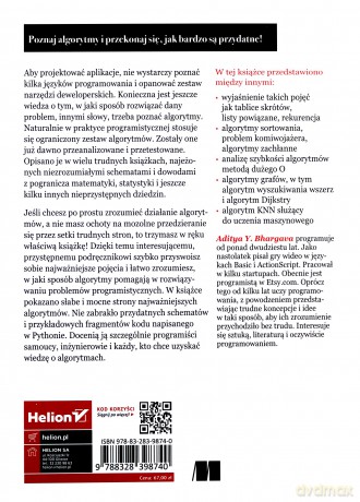 Algorytmy Ilustrowany przewodnik - Aditya Bhargava [KSIĄŻKA]