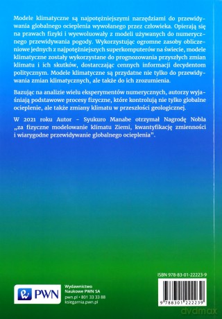 Algorytmy w służbie klimatu, - Syukuro Manabe, J. Broccoli Anthony [KSIĄŻKA]