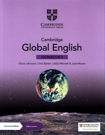 Cambridge Global English 8 Workbook with Digital Access - Olivia Johnston, Chris Barker [KSIĄŻKA]