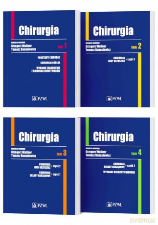 Chirurgia. Wallner (Tom 1-4) - Grzegorz Wallner, TomaszBanasiewicz [KSIĄŻKA]