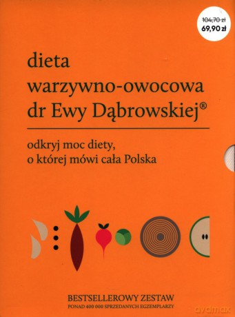 Dieta warzywno-owocowa dr Ewy Dąbrowskiej - Anna Dąbrowska Beata, Paulina Borkowska [KSIĄŻKA]