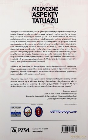 Medyczne aspekty tatuażu - Aneta Szczerkowska-Dobosz [KSIĄŻKA]