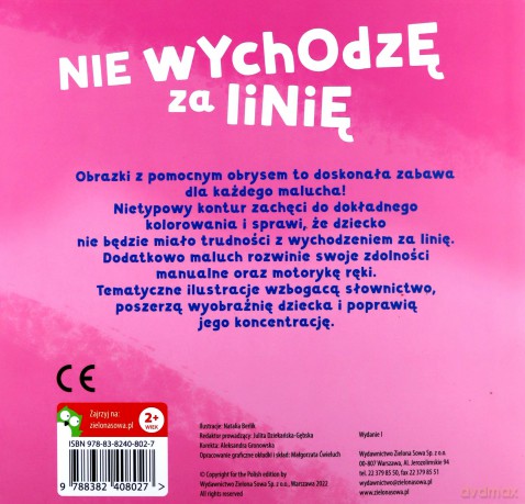 Nie wychodzę za linię. Owoce i warzywa [KSIĄŻKA]