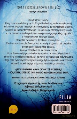 Obsydian - Jennifer L. Armentrout [KSIĄŻKA]