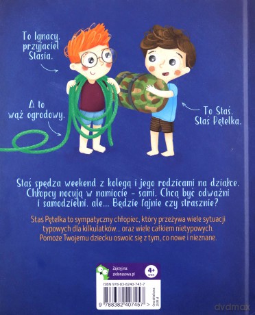 Staś Pętelka Biwak na działce - Barbara Supeł [KSIĄŻKA]