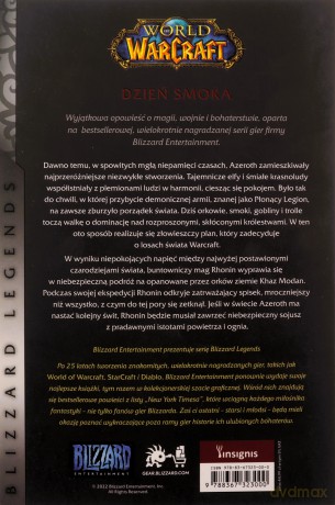World of Warcraft Dzień smoka - Richard A. Knaak [KSIĄŻKA]