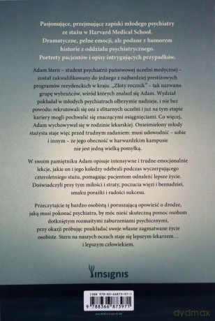Z pamiętnika początkującego psychiatry - Adam Stern [KSIĄŻKA]