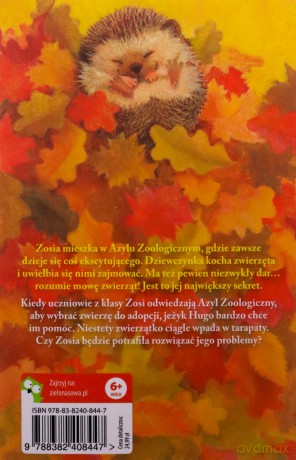Zosia i jej zoo. Pomocny jeż - Amelia Cobb [KSIĄŻKA]
