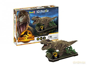Jurassic World - T-Rex 3D [PUZZLE]