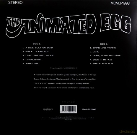 Animated Egg: Animated Egg (Limited) (Orange) [Winyl]