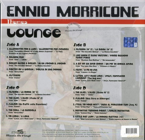 Ennio Morricone: Lounge [2xWinyl]