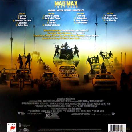 Mad Max: Fury Road soundtrack [2xWinyl]