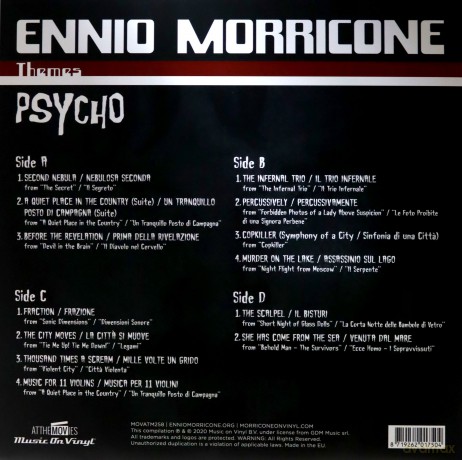 Ennio Morricone: Psycho [2xWinyl]