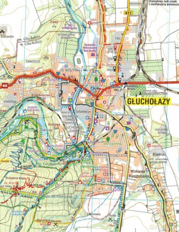 17 Góry Opawskie - mapa syntetyczna